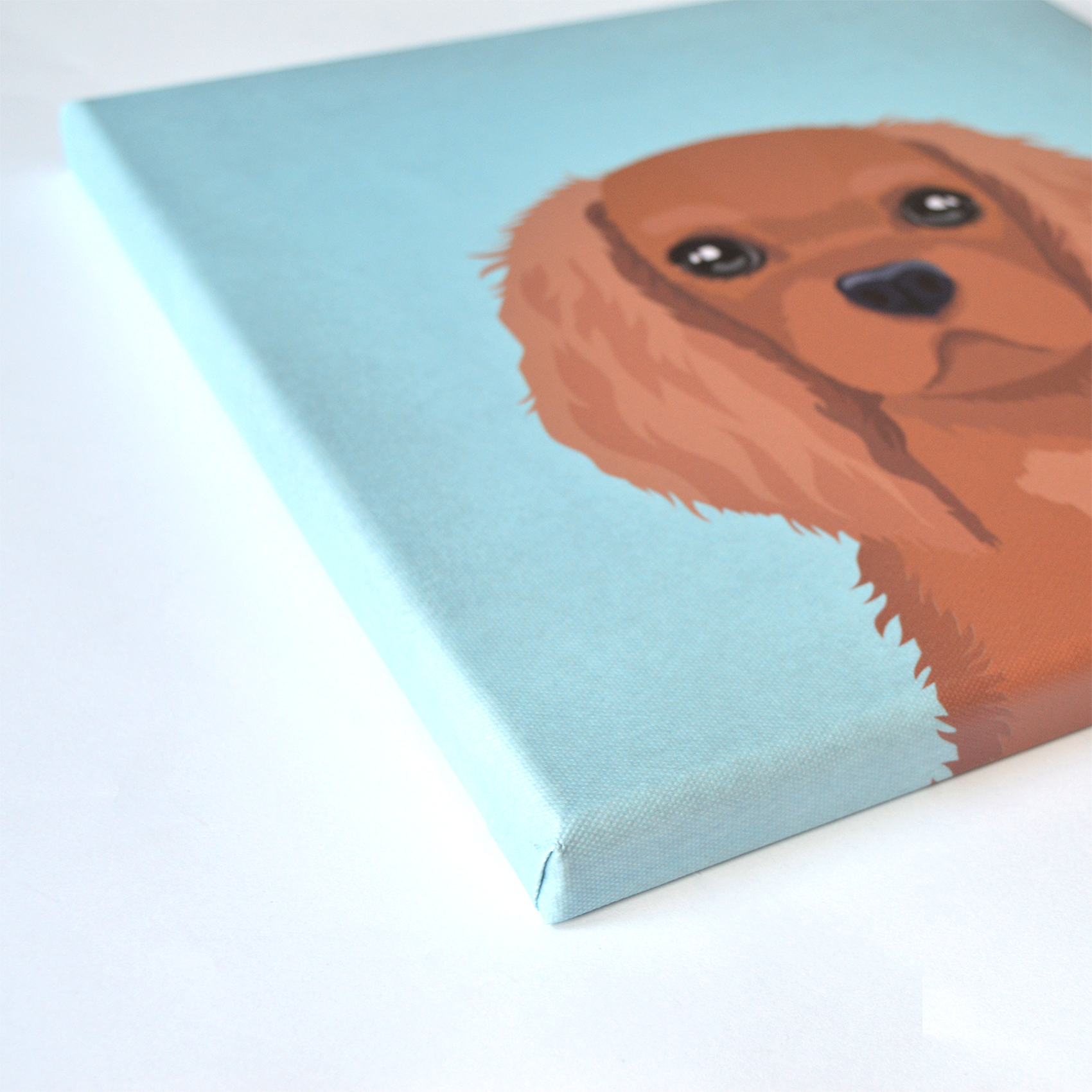 Obraz Grafika Płótno Cavalier Ruby - obrazek 2